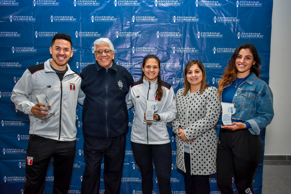 En la Universidad Le Cordon Bleu reconocemos a nuestros deportistas de alto nivel.