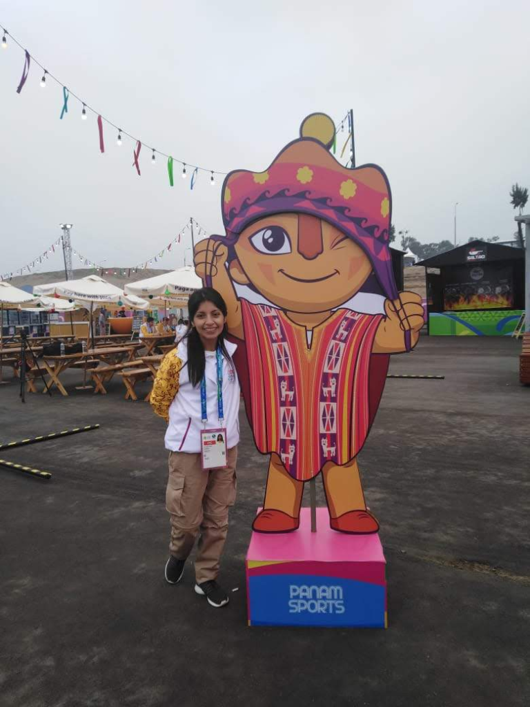 Alumna de la carrera de Nutrición y Técnicas Alimentarias participó como voluntaria en los Juegos Panamericanos Lima 2019