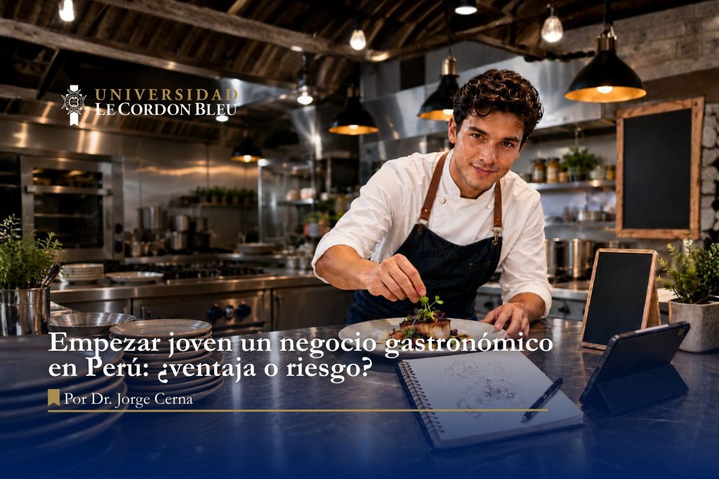 Empezar joven un negocio gastronómico en Perú: ¿ventaja o riesgo?
