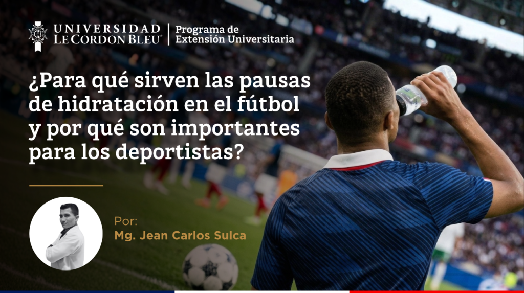 ¿Para qué sirven las pausas de hidratación en el fútbol y por qué son importantes para los deportistas?