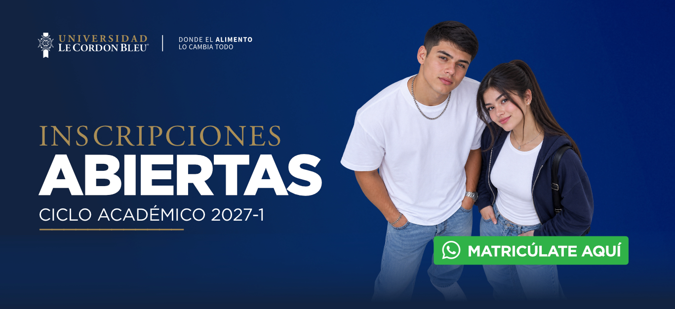 Universidad Le Cordon Bleu matriculas inscripciones gastronomia nutrición ingeniería marketing negocios internacionales hotelería y turismo